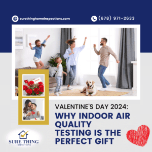 Sure Thing Home Inspections Valentine's Day 2024_ Why Indoor Air Quality Testing is the Perfect Gift - Home Inspection Buford GA