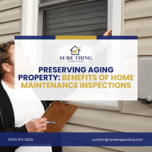 Sure Thing Home Inspections Preserving Aging Property_ Benefits of Home Maintenance Inspections